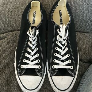 Men’s Black Converse size 13. Very slightly worn